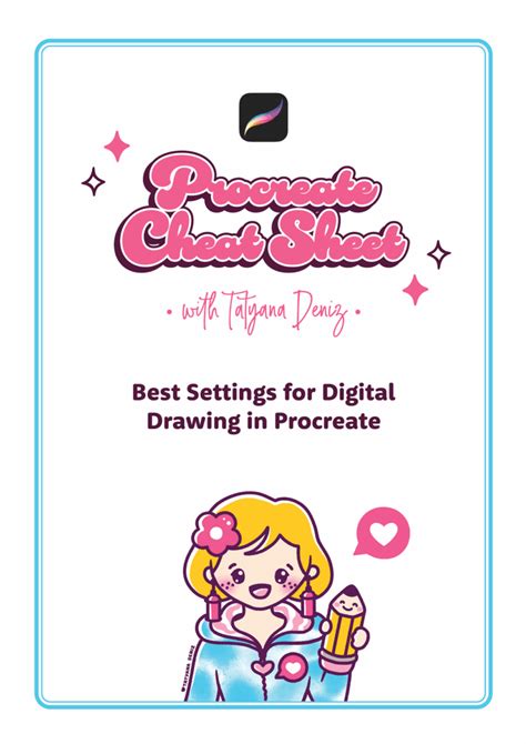 Image result for Procreate Tips Cheat Sheet PDF
