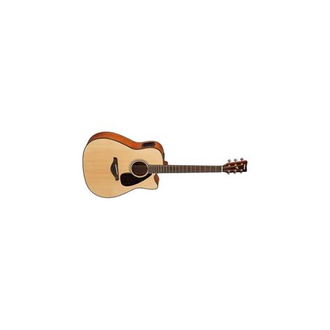 Buy Yamaha FGX800C Solid Top Cutaway Acoustic-Electric Guitar Online at ...