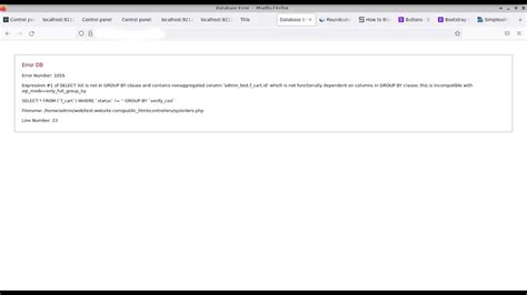 Image result for SQL Mode Only Full Group By