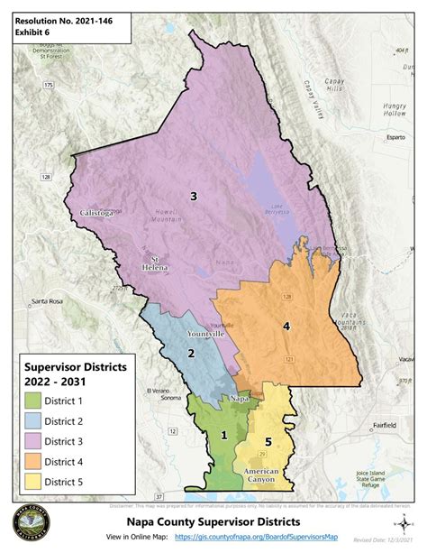 New Napa County supervisor districts | | napavalleyregister.com