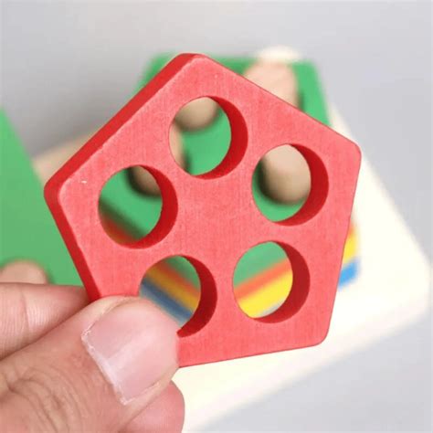Shapes Tower Stacker – 5 Shapes, 4 Layers | MyLittleTales