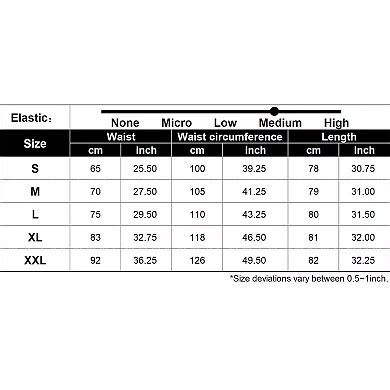 Women Casual Long Drawstring Side Slits Skirts with Pockets