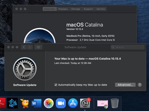 Mac Software Update 的图像结果