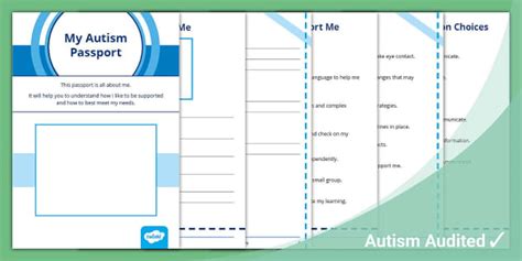 Autism Passport Older Learners | SEND | Twinkl Inclusion