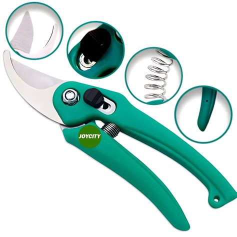 Joycity Heavy Duty Garden Pruner with Extra Spring (Pack of 2) | Shear ...