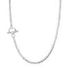 Buy 925 Sterling Silver Lariat Y Adjustable Toggle Clasp Necklace for Women