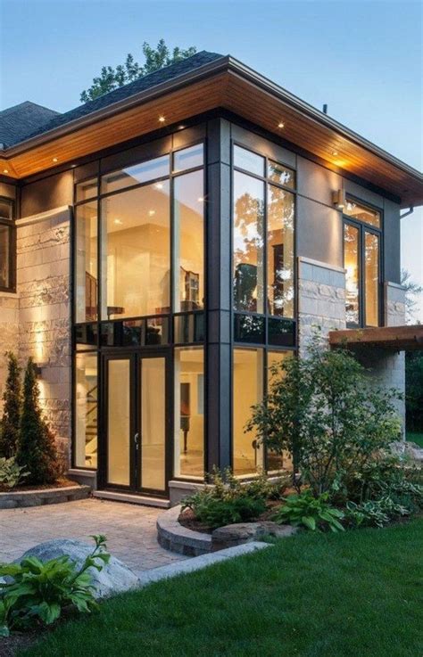 35 Awesome Small Contemporary House Designs Ideas To Try - BESTHOMISH