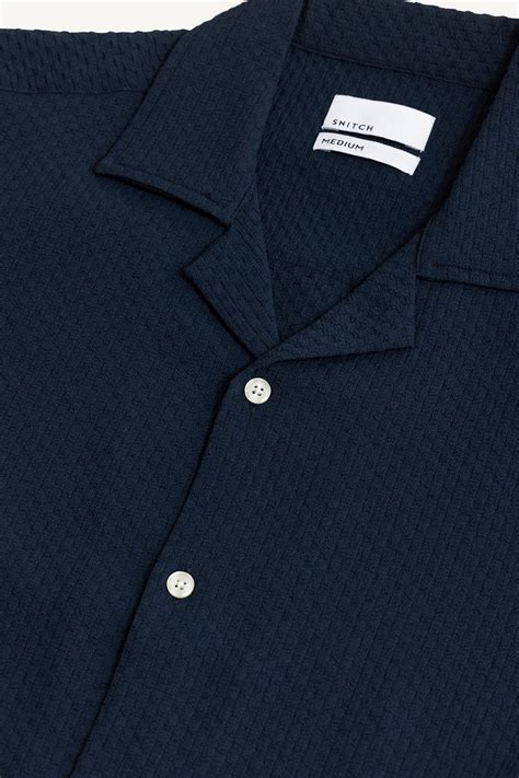 Buy Men's Chimera Navy Shirt Online | SNITCH