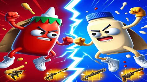 HEROS KETCHUP VS MAYONNAISE🍅🔵 9662-4996-6380 by lazerbaem - Fortnite ...