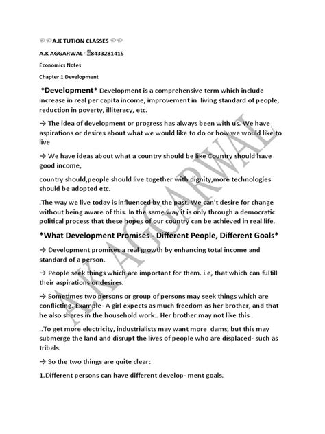 Class 10 Eco Ch 1 Notes 的图像结果