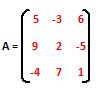Image result for Diagonal Matrix Example Class 10