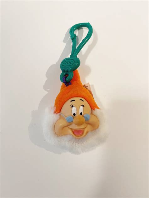 Disney Doc Snow White Seven Dwarfs Plush Bag Clip Snow White Plush ...