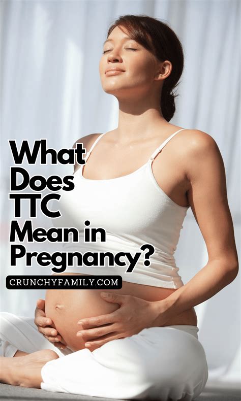What Does TTC Mean in Pregnancy? Rediscovering the Journey! - Crunchy ...