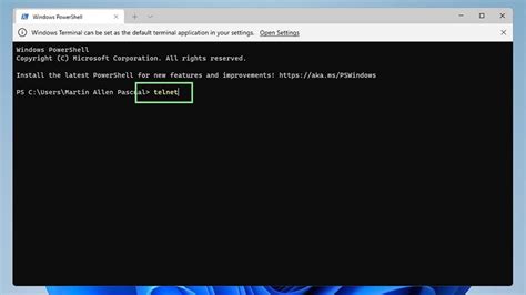 Image result for Telnet Command Windows 11