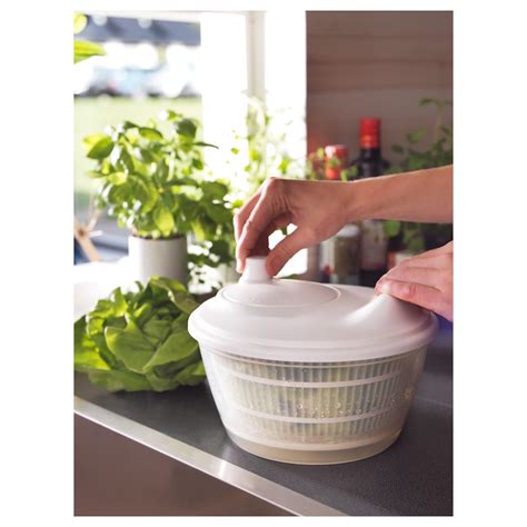 UPPFYLLD salad spinner, white - IKEA