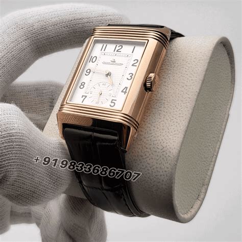Duoface Reverso Replica | Swiss ETA 854A, Dual Time
