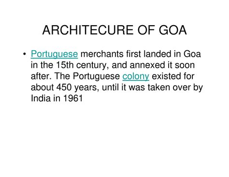 UNIT 5A-2013 1121-072511 - ARCHITECURE OF GOA • Portuguese merchants ...