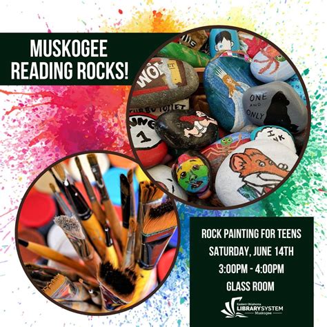 Rock Painting for Teens, 801 W Okmulgee St, Muskogee, OK, United States ...