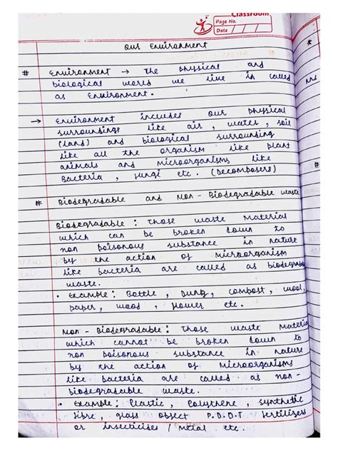Class 10 Environment Notes 的图像结果