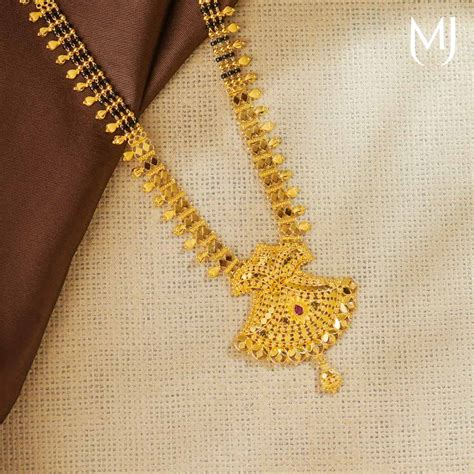 Buy Gold Mangalsutra Online at Manubhai Jewellers