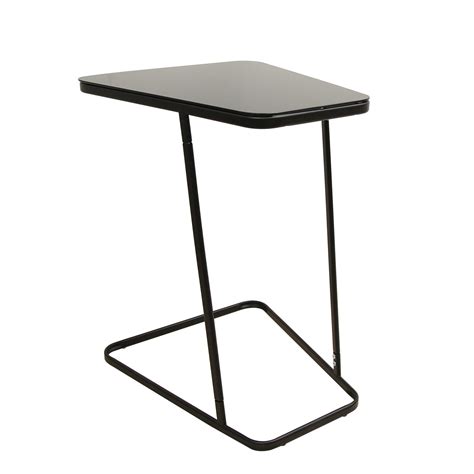 Z Side Table Steel Tube Tempering Glass | Desertcart INDIA