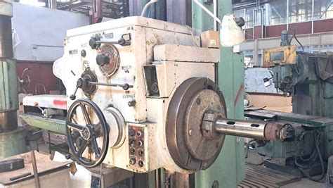 Used Borer Horizontal Table Type Tos W100 for Sale at NB Machinery