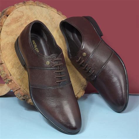 Buy Healers By Liberty Men OSL-10 D.Brown Formal Lacing Shoes