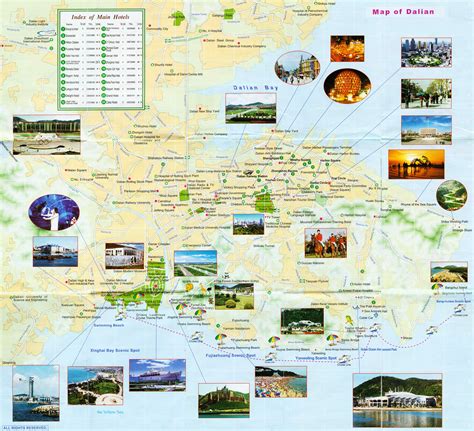 Dalian China Map