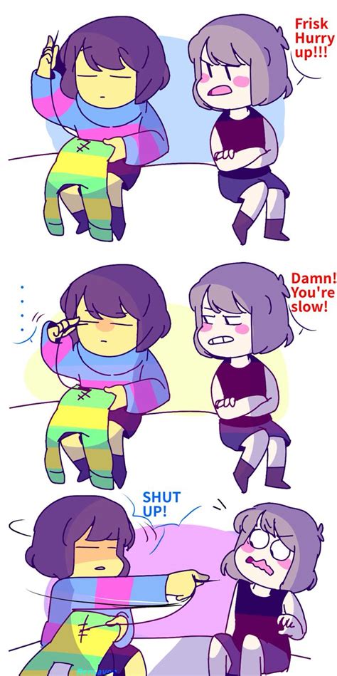 Frisk and Chara don't mess with frisk XD | Undertale, Undertale funny ...