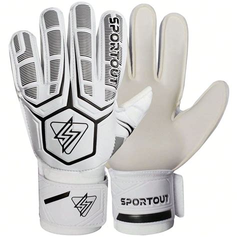 Sportout Goalie Gloves, Goalkeeper Gloves With Fingersave, Soccer ...