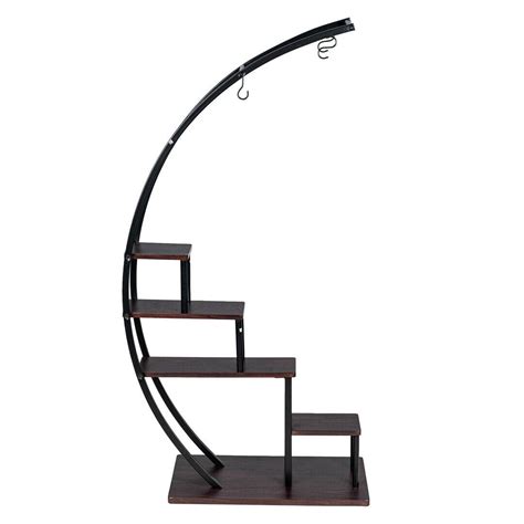 GDLF 5 Tier Metal Plant Stand Indoor Curved Display Book India | Ubuy