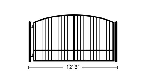 Image result for Single 12 Gate with Columns
