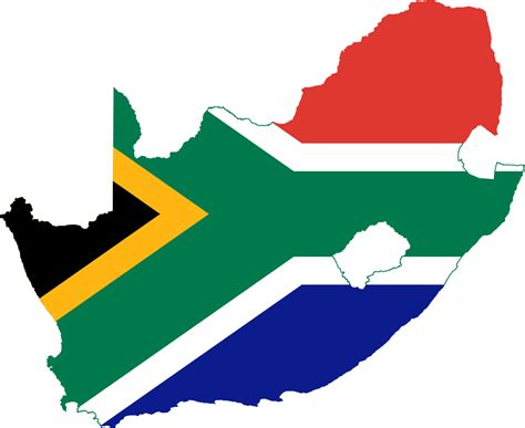 South Africa Flag PNG Images Transparent Background