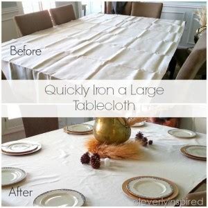How to Iron a Large Tablecloth 的图像结果