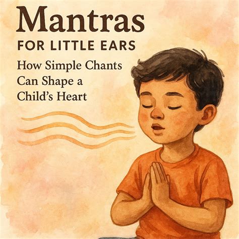 Mantras for Little Ears: How Simple Chants Can Shape a Child’s Heart ...