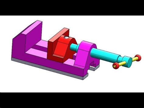 Image result for Machine Vice Assembly Drawing