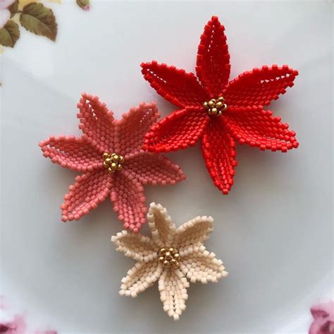 Miyuki Beaded Flowers