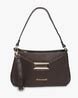 Buy Marina Galanti Women Baguette Bag with Detachable Strap | Brown ...