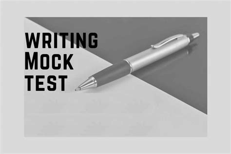 Image result for Mock Test Free Writing
