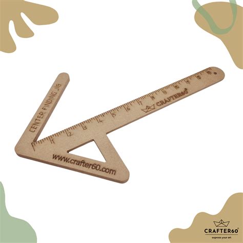 Centre Finding Jig Tool for Mandala and Circular Art Bases - CRAFTER60 ...