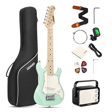 Buy Donner Electric Guitar 30 Inch for Kid Beginner ST Style Mini Size ...