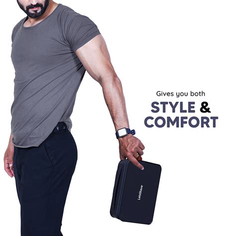 Travel Pouch - Blue – LetsShave