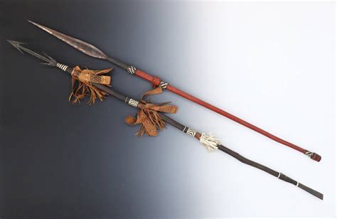 2 Native American Spears Auction