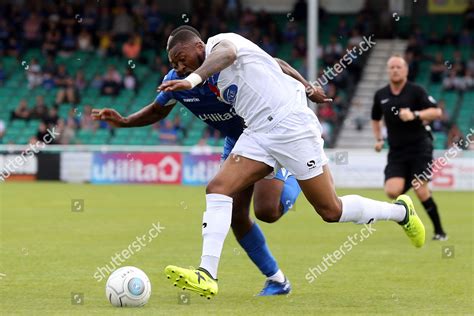 Kevin Lokko Dagenham Danny Hollands Eastleigh Editorial Stock Photo ...