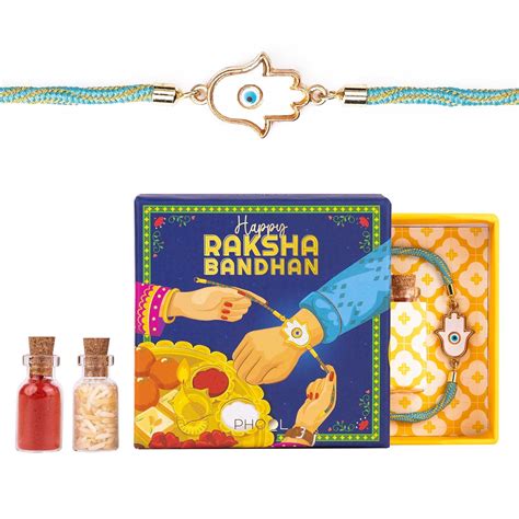 PHOOL LUXURY INCENSE Indradhanush Plantable Rakhi For Brother I Pure ...