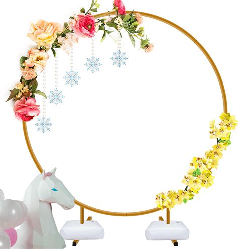 Round Balloon Arch Kit, Golden Circle Wedding Arch India | Ubuy