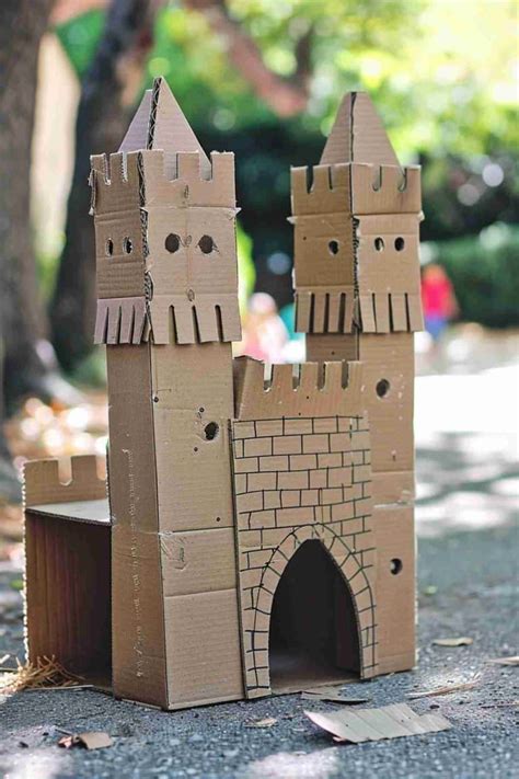 Image result for Cardboard Box Crafts Projects