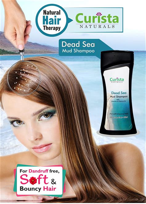 Buy Curista Naturals Dead Sea Mud Shampoo For Dry And Frizzy Hair Soft ...