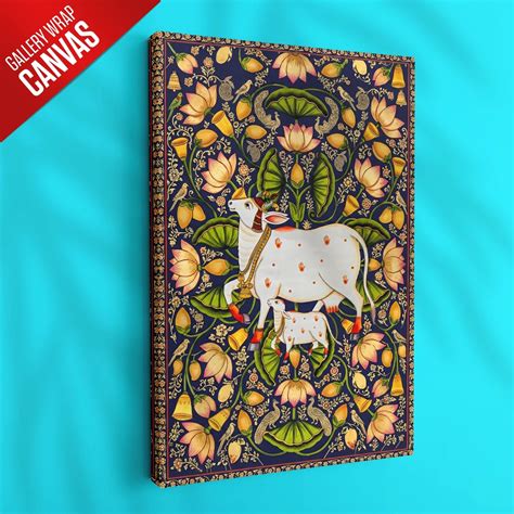 Kamdhenu Pichwai Artwork for Prosperity & Abundance – Ritwikas