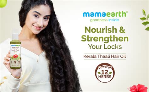 Buy Mamaearth Kerala Thaali Hair Oil with Hibiscus, Bhringraj, Methi ...